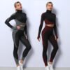 3PCS Yoga/Gym/ Womens Outfits Tracksuit