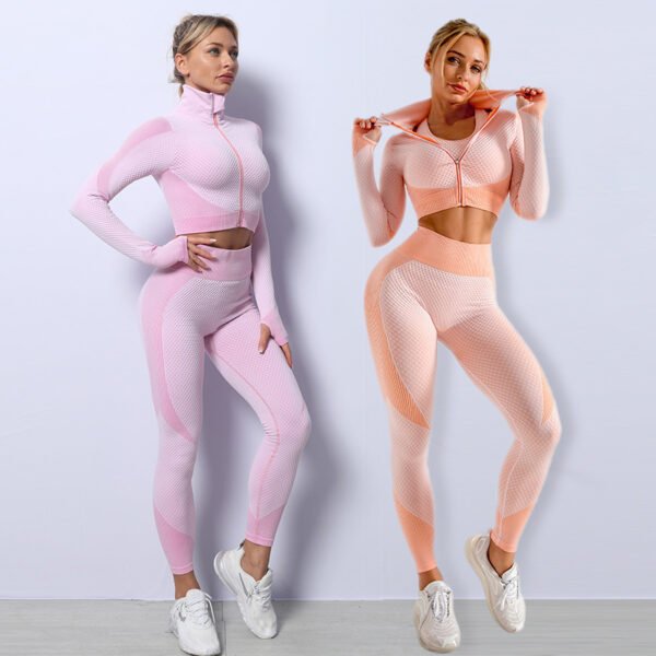 3PCS Yoga/Gym/ Womens Outfits Tracksuit