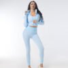 3PCS Yoga/Gym/ Womens Outfits Tracksuit