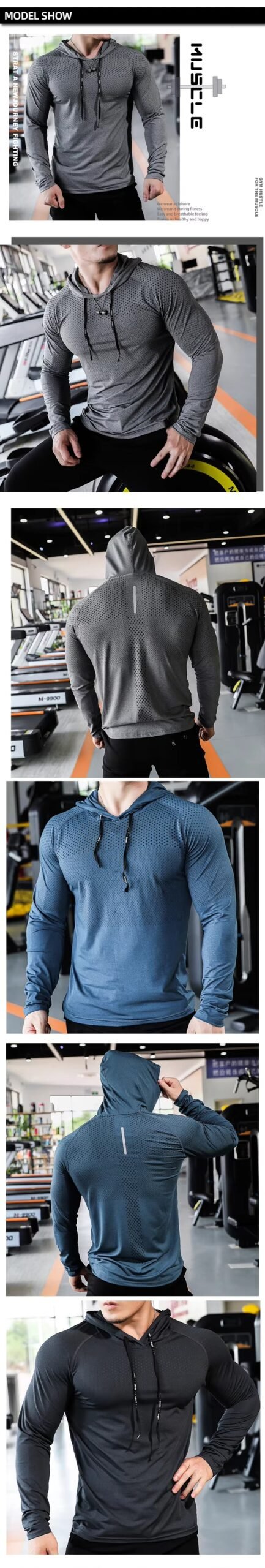 Long Sleeves Sportswear Hoodie