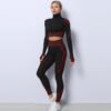 3PCS Yoga/Gym/ Womens Outfits Tracksuit