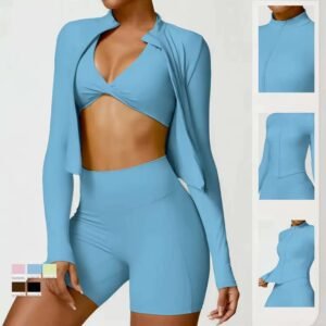 Woman Breathable Gym Set