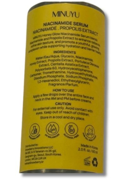 Honey Glow Serum Trio . (Vitamin C-Retinol Serum-Niacinamide)