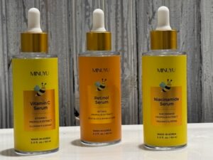 Honey Glow Serum Trio . (Vitamin C-Retinol Serum-Niacinamide)